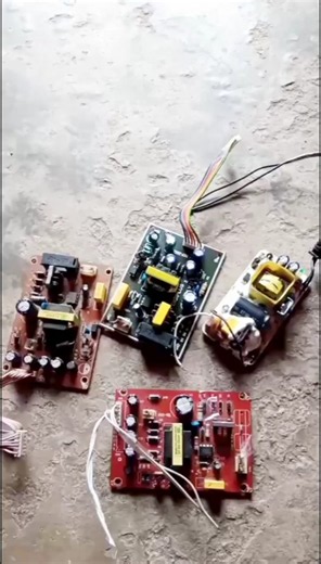 🔥 4 Different SMPS Power Supply Boards Test | Electronics Experiment ⚡ #smps #power #supply