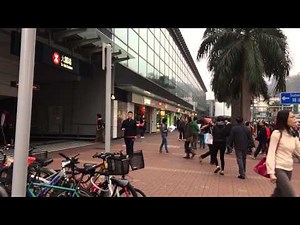 Tai Wai Station, Tai Wai, Hong Kong 沙田大圍港鐵站