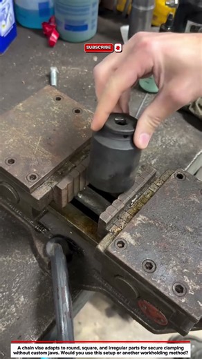 This Chain Vise Grips Almost Any Shape | Machinist Tool