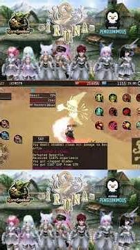 Beast Knight In 60FPS |Iruna Online Unity Game Engine Update #irunaonline #fypシ #mmorpgmobile