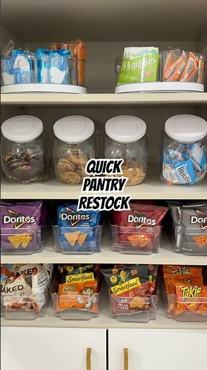 Quick pantry restock