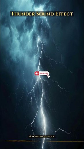 Thunder Sound Effect | Background Music | SoundFX | No Copyright