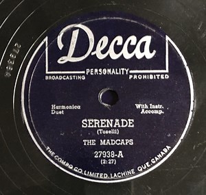 The Madcaps – Serenade / The Perfect Song (Shellac)