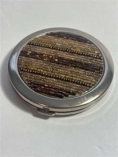 Vintage Compact Mirror in Liz Claiborne Style - Etsy