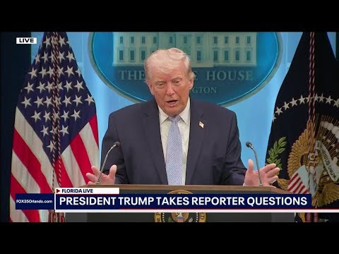 President Donald Trump talks Iran rescue, war | Full speech