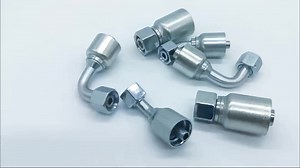 Hydraulic Hose Fittings Buckle Joints Parker 1B177-12-12 77 Series BSPP 60 Taper Female One-Piece Hose Couplings 22642Y-12-12