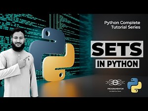 Python SETS | SETS In Python | Collection DataType | Working With SETS In Python (Hindi/Urdu)