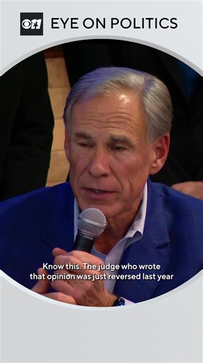 Jack Fink asked Governor Greg Abbott about the majority ruling after federal judges blocked the state from allowing Republicans to use their new Congressional maps for next year's midterm elections. Eye on Politics: https://bit.ly/3K3HCGE | CBS News Texas
