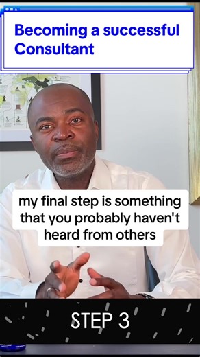 I lay out 6 steps to becoming a successful consultant. Watch full video on my Youtube channel (Cannsultation). #success #consulting #money #advice #business #entrepreneur