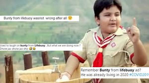 Bunty from an old Lifebuoy ad on handwashing goes ‘viral’ amid Coronavirus crisis