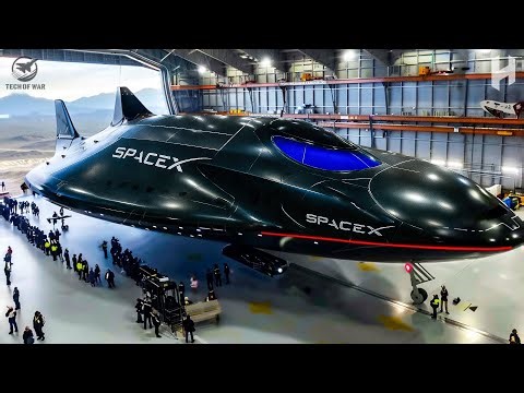 SpaceX X-1 “Combat UFO”:The secret fighter that the US military always hides!