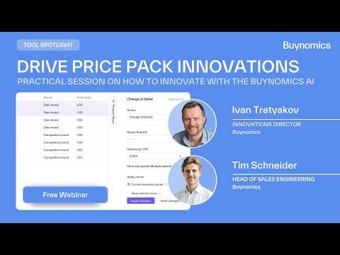 Simulating Price Pack Innovation with Buynomics
