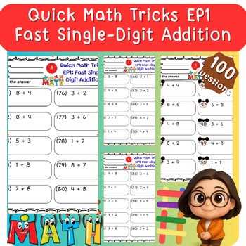 Quick Math Tricks EP1: Fast Single-Digit Addition