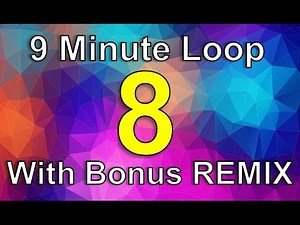 Skip Counting by 8 Song | 9 Minute Loop with Bonus REMIX! | Count by Eight Song | Silly School Songs