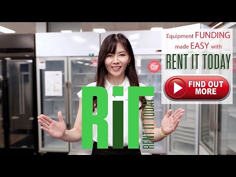 Looking to Rent Commercial Kitchen Equipment? Check out "Rent It Today"