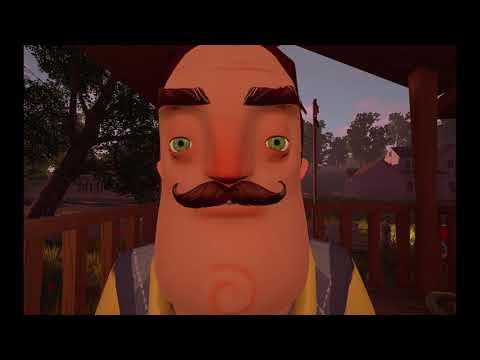Hello Neighbor Pre Alpha Gameplay | Under 10 Minutes