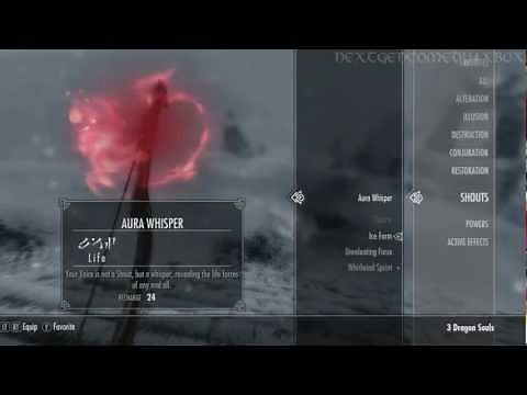 How to Use Dragon Souls | Unlock Shouts | Trap a Dragons Soul | Tutorial w/ commentary