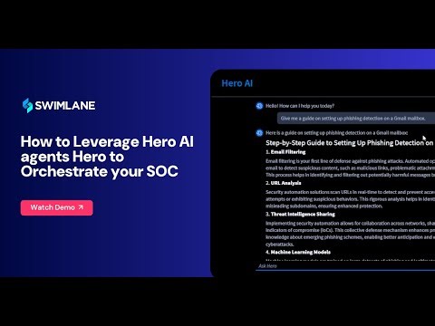 How to Leverage Hero AI Agents to Orchestrate Your SOC