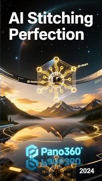 Pano360: The AI That Stitches 360° Panoramas Perfectly (2024) #Shorts