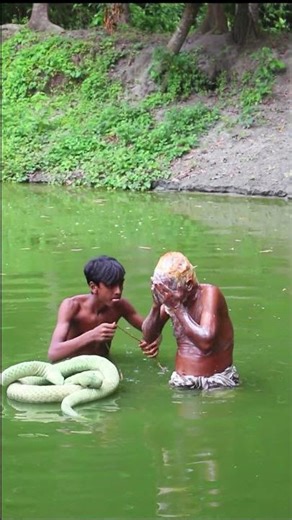 Ultimate King Cobra Water Prank on Grandpa 😱 His Reaction Is INSANE!