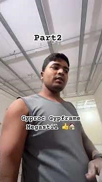 Gyproc Gypframe Megastil part2 #home #ceilingdesign #gypsumceiling #gyproc #megastil