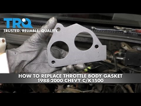 How to Replace Throttle Body Gasket Chevy C/K1500 1988-2000