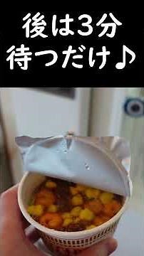 【人生最高のカップヌードル！】早朝発のフェリーで食べる朝食はこれで決まり！気持ち良い風に吹かれながらデッキで食べる熱々のカップヌードル！