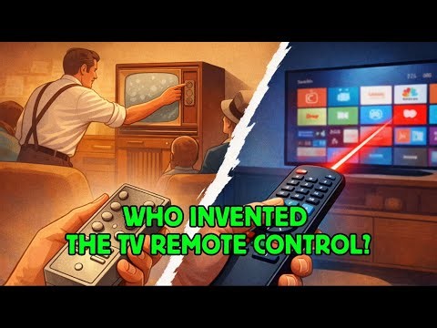 Who invented the TV remote control?