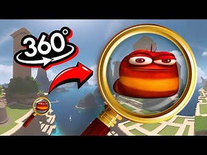 🌍 360° VR 🔎 Find Hidden Oi Oi Oi Red Larva! 360° FINDING CHALLENGE!