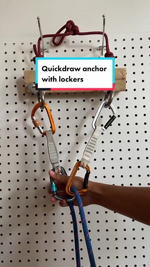 Safer Rock Climbing Techniques: Quickdraw Anchor Tips