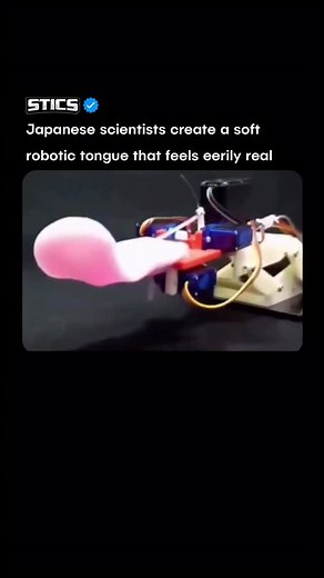 Stics AI on Instagram: "👅 A Robotic Tongue Designed to Feel Real Japanese researchers have introduced Licker, a soft robotic tongue created to replicate the motion and sensation of a real human tongue. The idea is not novelty but connection, using touch to recreate the comforting act of licking that helps build emotional bonds between humans and animals. To achieve this, the team closely studied how the human tongue moves and identified four key patterns including flat licking, tip conta