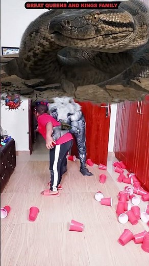 Funny comedy try not to laugh werewolf jumpscare Anaconda snake funny video funny prank #bhoot