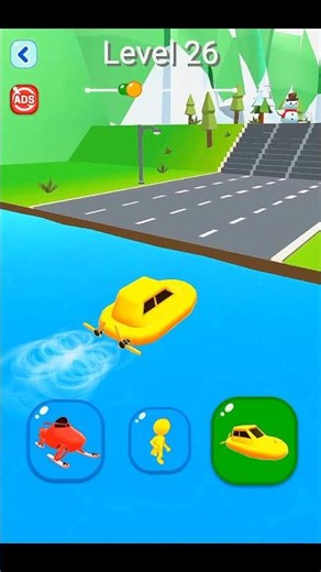 Shape Shifting Game 🎮 | Level 26 completed 🎯|#shortfeed #shorts