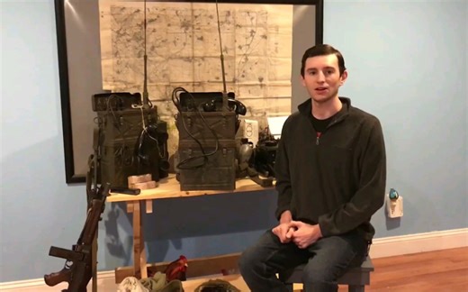 二战 美国陆军 单兵背负式电台 SCR-300