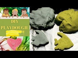 How to make Playdough/ at home/ easy recipe/