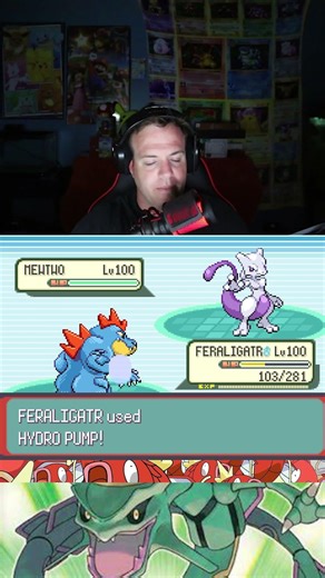 Mewtwo crushed my gator!!! #pokemonchannel #mewtwo