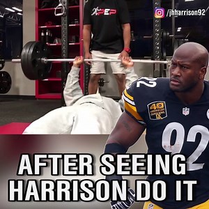 James Harrison's crazy workouts have inspired Kevin Hart to pump some iron. | TheBuzzer