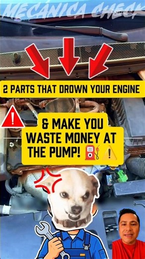 🚨 Your Car Is Burning Too Much Gas? Check These 2 Parts FIRST! 💸 #mechanic #autorepair