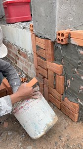 32K views · 73 reactions | Skills To Build Brick Walls part 5 | DIY crafts PR | Facebook