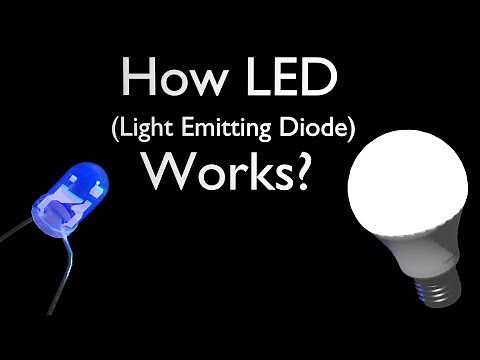 How LED (Light Emitting Diode) Works? [3D Animation]