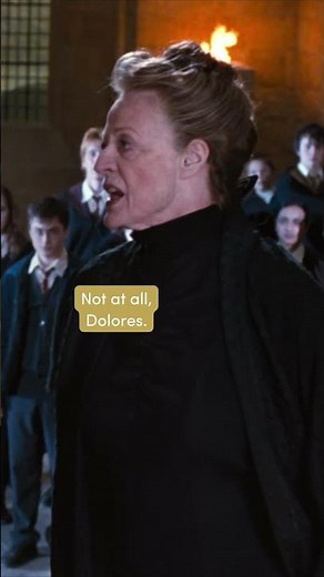 McGonagall vs. Umbridge #HarryPotter #Hogwarts