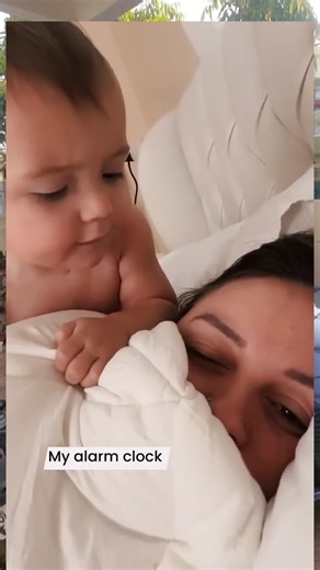 Anyone else have a unwanted alarm clock 🕑 babies view👼#babiesview