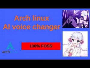 How to install Okada AI voice changer Arch Linux