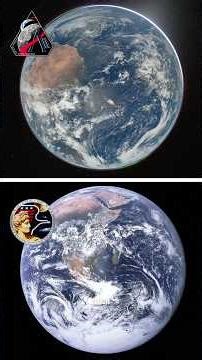 New NASA Earth Photo Looks “weird”? #artemis2 #nasa #helloworld #bluemarble #apollo17 #nikond5