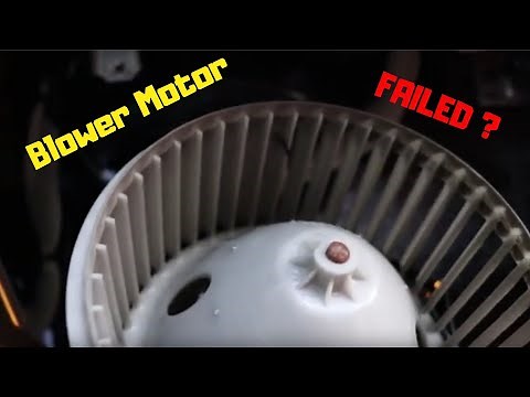 Replacing Pathfinder or QX 60 blower motor