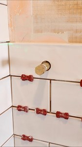 34K views · 193 reactions | Shower plumbing tile tips…I’m using a diamond hole saw with a drill adapter. I set the Makita drill on speed 2 and use the template to steady/cool the hole saw. I back notch trowel the tile and use Perfect Level Master crosses to set the tile on the wall #tileshower #bathroomremodel #homerenovation #homerepairtutor | Home Repair Tutor | Facebook