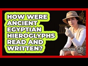 How Were Ancient Egyptian Hieroglyphs Read And Written? - Ancient Wonders Revealed
