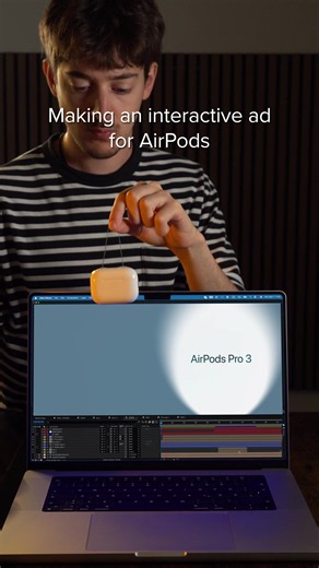 Someone tag @apple, I have an idea for their next presentation 👀 #motiongraphics #apple #noai