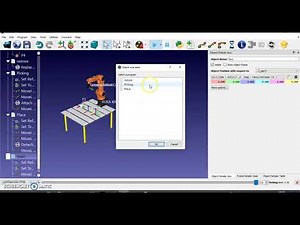 Offline Simulation of Pick and place Application using RoboDK Software Part 02