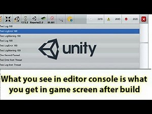 DEBUG YOUR Unity GAMES IN MOBILE & PC USING LOG VIEWER(Reporter) | Log Viewer | Integration